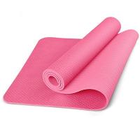 Коврик для йоги ТПЕ 183х61х0,6 см (розовый) B31276-1